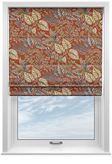 Paloma, Cinnamon - Twist&Fit Roman Blind
